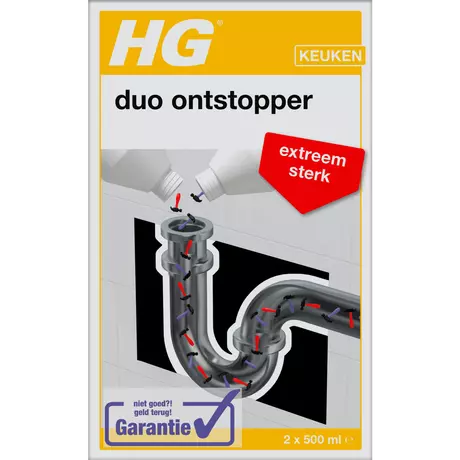 HG Duo Ontstopper 2x 500 ML