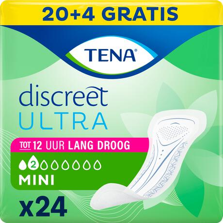 Tena Discreet Ultra Mini 20+4