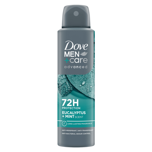 Dove Men+Care Advanced Eucalyptus + Mint Deodorant Spray 150 ML