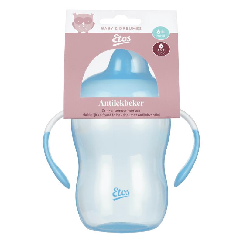 Etos Anti-Lek Beker Blauw 250 ML