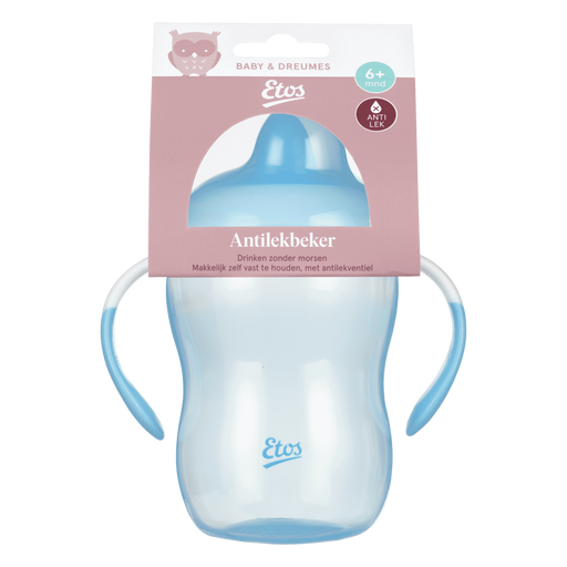 Etos Anti-Lek Beker Blauw 250 ML
