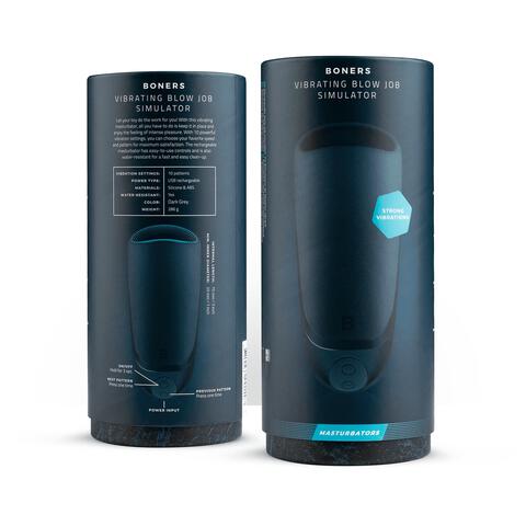 Boners Vibrerende Blowjob Masturbator