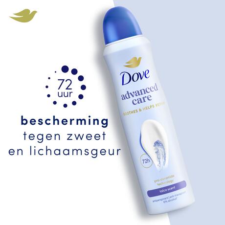 Dove Advanced Care Talco Anti-Transpirant Deodorant Spray 150 ML