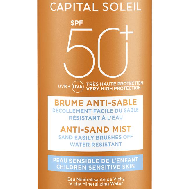 Vichy Capital Soleil Anti-Zand Zonnebrandspray Kind SPF50+ 200 ML