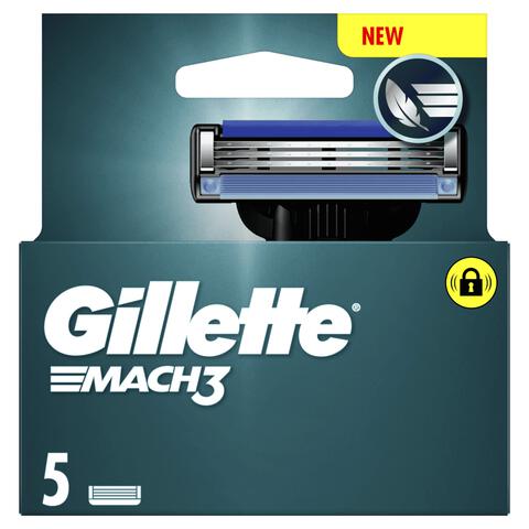 Gillette Mach3 Navulmesjes 5 Stuks