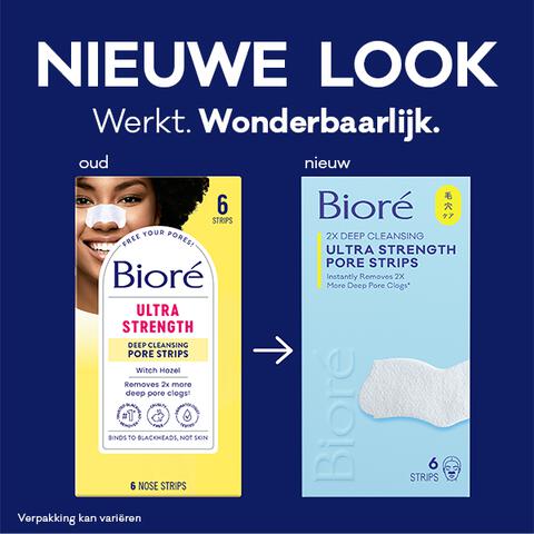Bioré Ultra Diep Reinigende Poriestrips 6 stuks