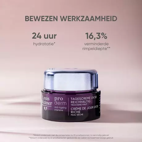 Louis Widmer Proderm Dagcrème Rijke Textuur SPF30 Licht Geparfumeerd 50 ML