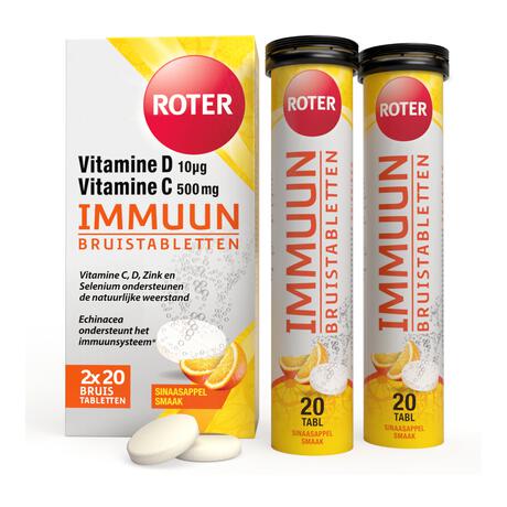 Roter Immuun Bruis 40 bruistabletten