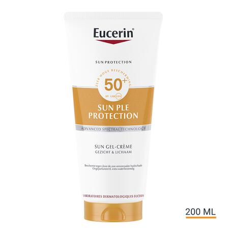 Eucerin Sun PLE Protect Sun Gel-Crème Gezicht En Lichaam SPF50 200 ML