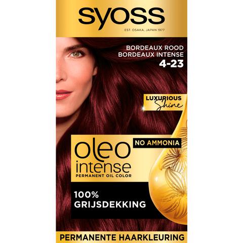 Syoss Oleo Intense 4-23 Bordeaux Rood/Bordeaux Intense