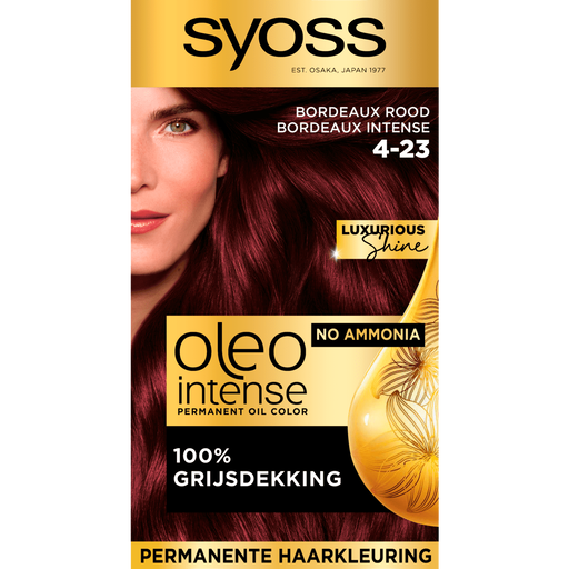 Syoss Oleo Intense 4-23 Bordeaux Rood/Bordeaux Intense