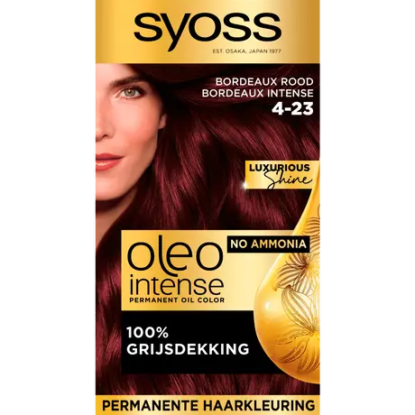 Syoss Oleo Intense 4-23 Bordeaux Rood/Bordeaux Intense