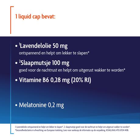 Shiepz Nachtrust 3in1 30 liquid capsules