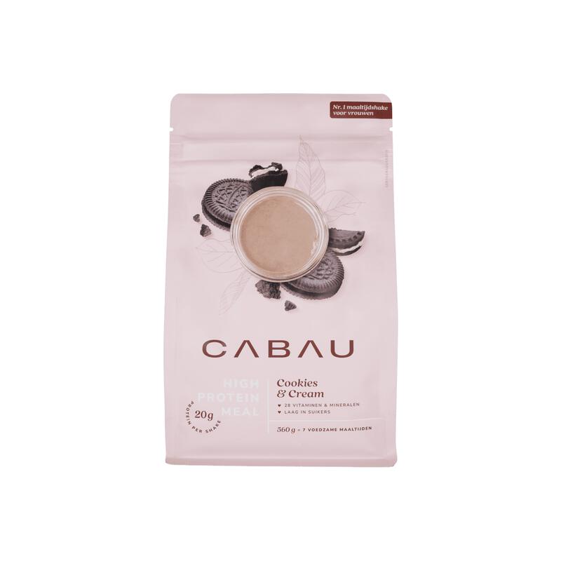 Cabau High Protein Meal Cookies & Cream 560 gram