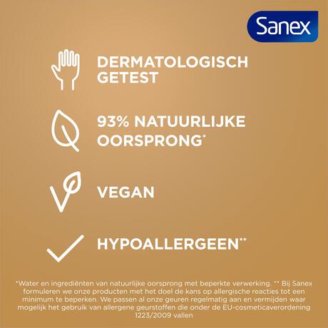 Sanex Zero %  Hypoallergenic Hydrating Douchegel 400 ML