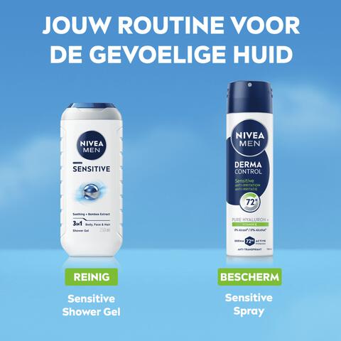 NIVEA MEN Derma Control Sensitive Deodorant Spray 150 ML