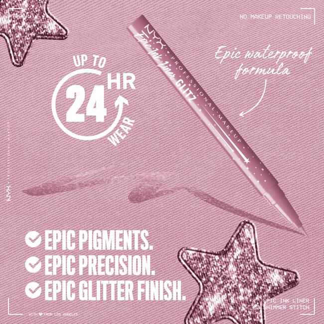NYX Professional Makeup Epic Ink Linker Glitz 03 Shimmer Stitch