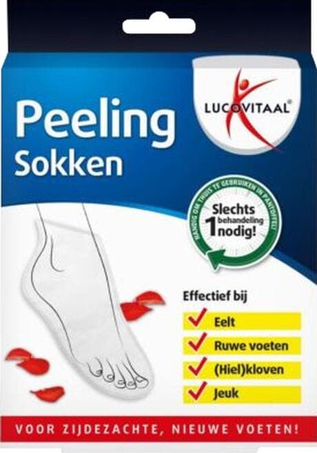 Lucovit peeling sokken