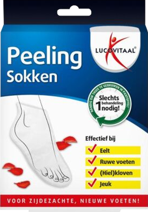 Lucovitaal Peeling Sokken 1 stuk