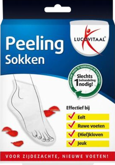 Lucovit peeling sokken