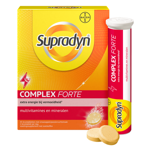 Supradyn Complex Forte Multivitamine Extra Energie Bruistabletten 45 stuks