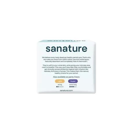 Sanature 100% Katoenen Inlegkruisjes Normaal Zakje 24 stuks
