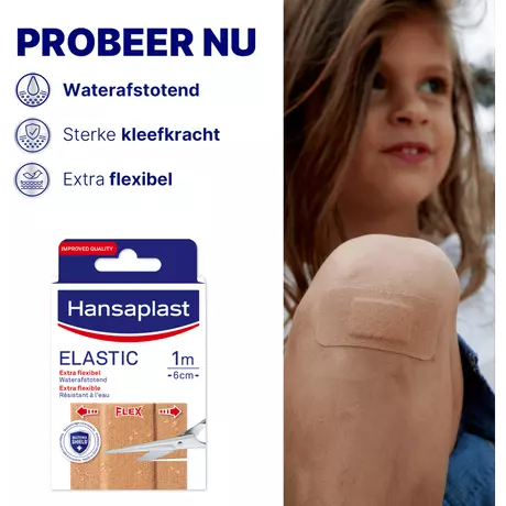Hansaplast Elastic Pleister 1 M x 6 CM