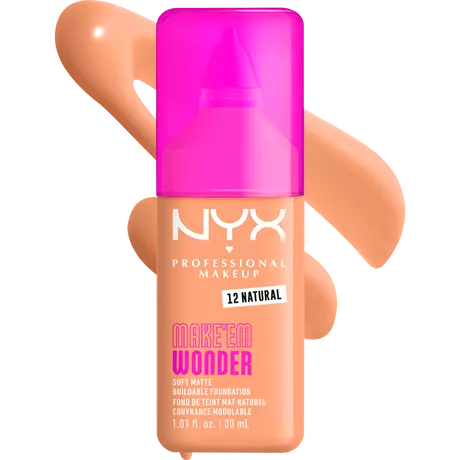 NYX Professional Makeup Make 'EM Wonder Foundation 12 Natural