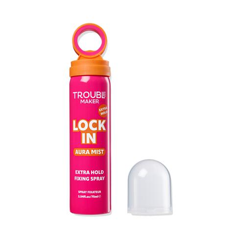 Trouble Maker Lock In Extra Hold Waterproof Aura Mist Fixing Spray 75 Ml