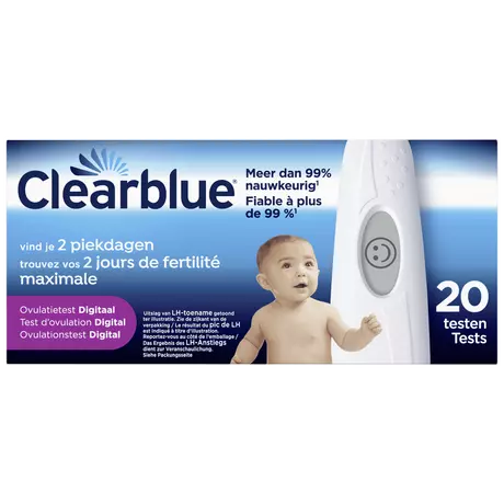 Clearblue Digitale Ovulatietestset 20 Stuks