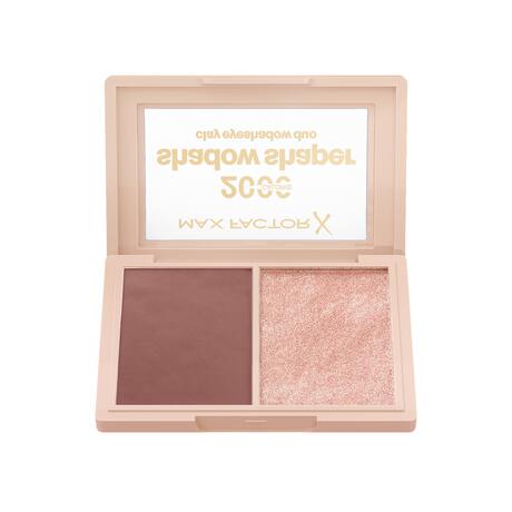 Max Factor 2000 Calorie Shadow Shaper Duo Eyeshadow Palette 010 Clay Gleam 4 g