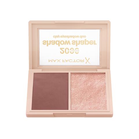 Max Factor 2000 Calorie Shadow Shaper Duo Eyeshadow Palette 010 Clay Gleam 4 g