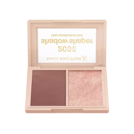 Max Factor 2000 Calorie Shadow Shaper Duo Eyeshadow Palette 010 Clay Gleam 4 g