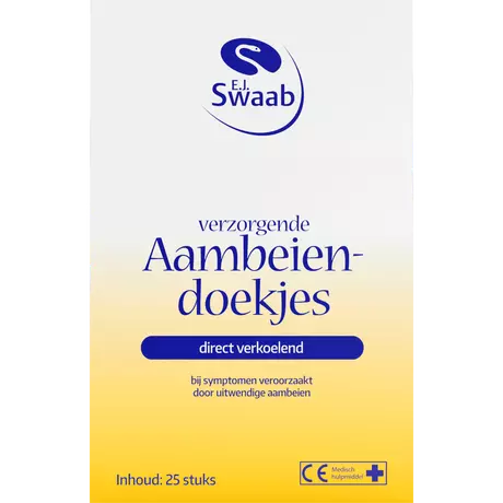 E.J. Swaab Verzorgende Aambeiendoekjes 25 stuks