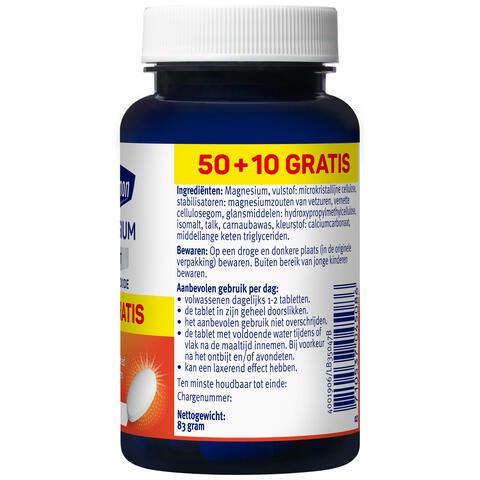 Davitamon Magnesium Citraat Tabletten 50+10 stuks