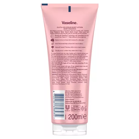 Vaseline Gluta-Hya Dewy Radiance Bodylotion 200 ML