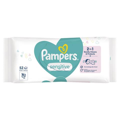 Pampers Sensitive Billendoekjes 52 Stuks