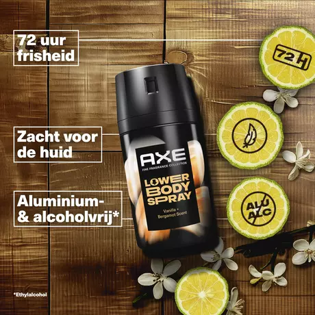 AXE Fine Fragrance Vanilla & Bergamot Lower Bodyspray 100 ML