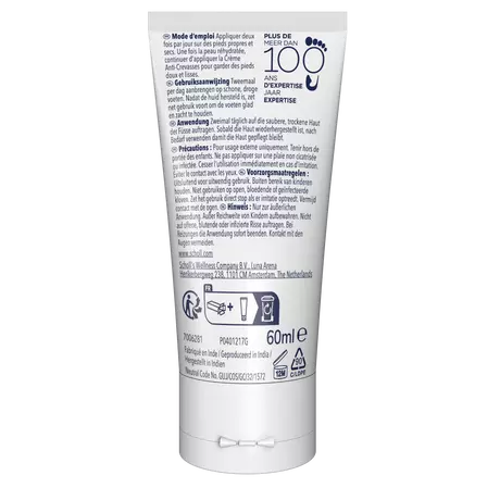 Dr.Scholl's tegen Hielkloven Voetcrème met 25% Ureum 60 ML