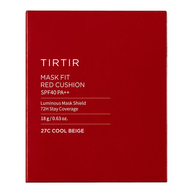 TirTir Mask Fit Red Cushion Foundation 27C Cool Beige 