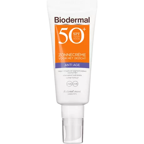 Biodermal Anti Age Zonnecrème voor het gezicht SPF50 40 ML