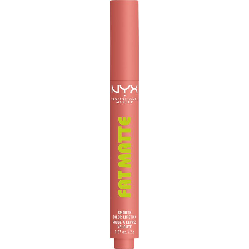 NYX Professional Make Up Fat Matte Lipstick 02 Cashmere Cutie Nude