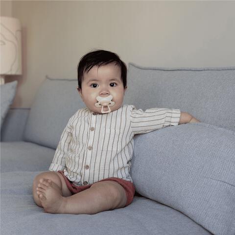 Difrax Fopspeen Naturel Earth Moonstone 12 Maanden 