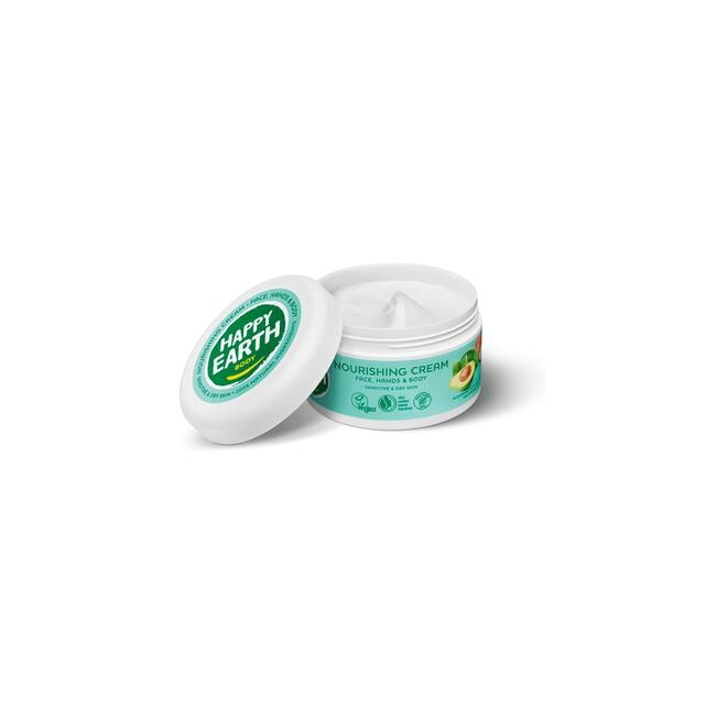 Happy Earth 100% Natural Nourishing Body Cream 200ml