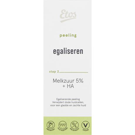 Etos Melkzuur 5% + HA Peeling Exfoliant 30 ML