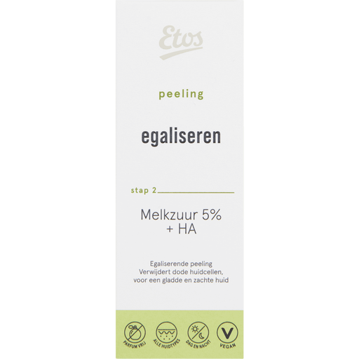 Etos Personalized Skincare Melkzuur 5% + HA Peeling Exfoliant 30 ML