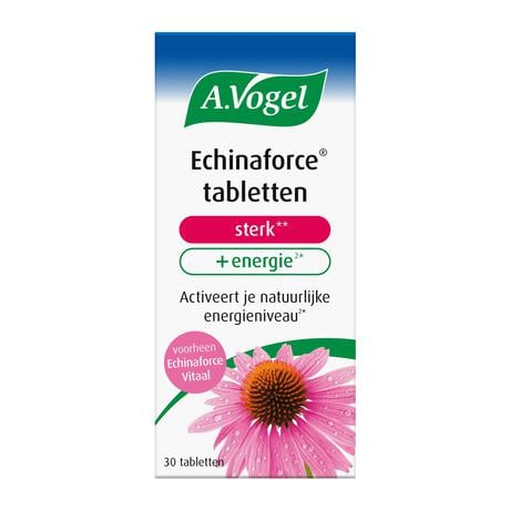 A.Vogel Echinaforce Sterk** Energie2*  Tabletten 30 stuks