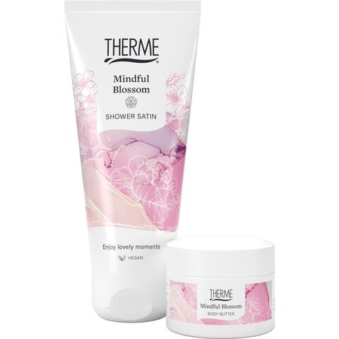 Therme Mindful Blossom Cadeauset Shower Satin Body Butter