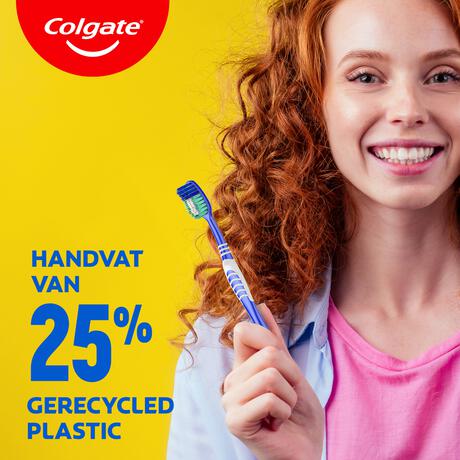 Colgate Extra Clean Tandenborstel 2 stuks