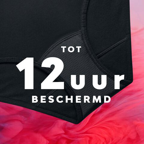 Libresse Intimawear Hipster Black M 1 Stuk